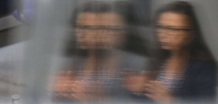 Yasmin Fahimi im Bundestag Yasmin Fahimi im Bundestag