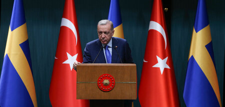 Mit allen Mitteln: Präsident Erdogan verlangt die Auslieferung t...