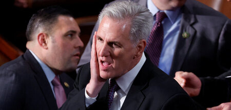 Bis das Dutzend voll ist: Kevin McCarthy scheitert auch im sechs... Bis das Dutzend voll ist: Kevin McCarthy scheitert auch im sechs...