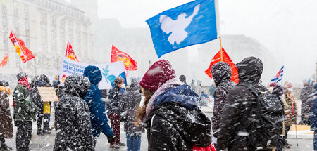 Friedensdemonstration in Hamburg (April 2021)