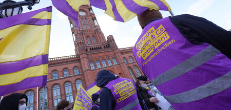 Im »Auftrag der Bevölkerung«: Protestkundgebung von »Deutsche Wo...