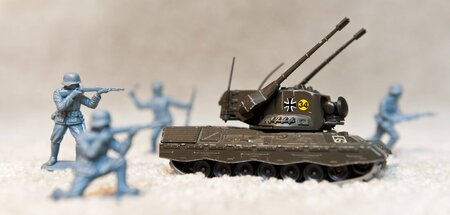 Spielzeug in der »Zeitenwende«: Der »Gepard«-Panzer in Miniatur