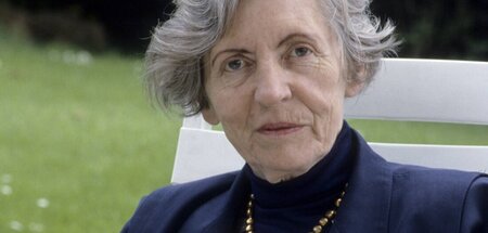 Kurz vor ihrem Tod: Ingeborg Drewitz im Mai 1986 mit ihrem letzt...