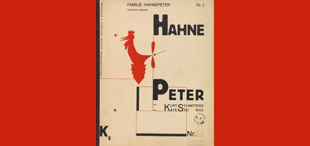 Ha(h)nnover im Merz: Buchumschlag von Kurt Schwitters, 1924