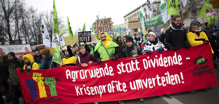 »Wir haben es satt!«-Demonstration am Sonnabend in Berlin