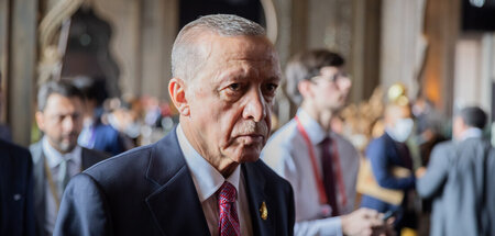 Der türkische Staatspräsident anlässlich eines G20-Gipfelteffens