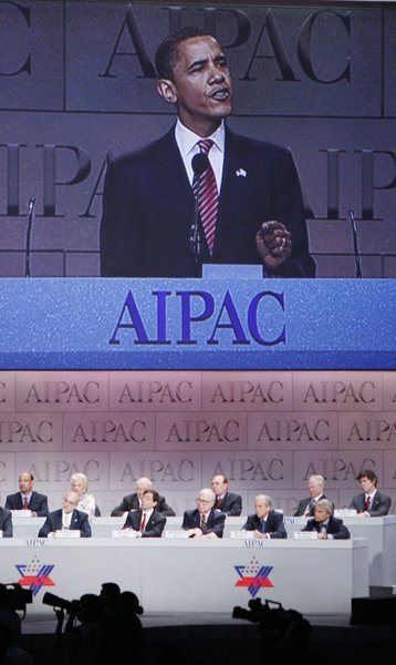 Wahlkampfauftritt bei der führenden US-amerikanischen Israel-Lob...