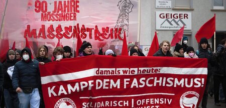 Für klassenkämpferische Gedenkkultur (Mössingen, 28.1.2023)