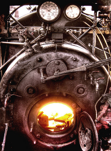 Die Männer, die (...) an der Herstellung der Dampfmaschine arbei... Die Männer, die (...) an der Herstellung der Dampfmaschine arbei...