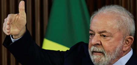 Hoffnungsträger: Brasiliens alt-neuer Staatspräsident Lula da Si...