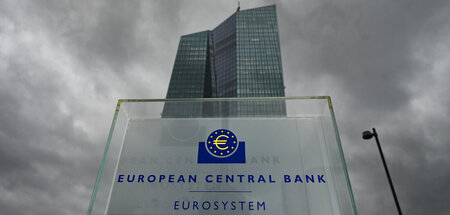 Die EZB hat den Leitzins am Donnerstag um 0,5 Prozentpunkte auf ...