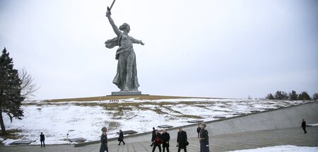 Russlands Präsident Putin legt am Donnerstag an der Mutter-Heima... Russlands Präsident Putin legt am Donnerstag an der Mutter-Heima...