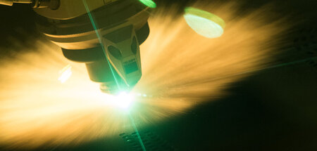 Laserschneidanlage des Maschinenbauers Trumpf in Ditzingen