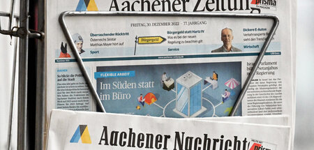 Zeitungssterben: Seit diesem Jahr erscheinen die Aachener Nachri...