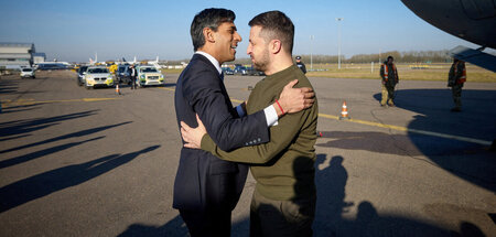 Demonstrative Freundschaft: Britanniens rechter Regierungschef S... Demonstrative Freundschaft: Britanniens rechter Regierungschef S...