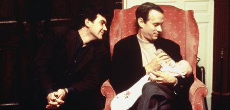 Andrew Beckett (Tom Hanks, r.) und Miguel Alvarez (Antonio Bande...