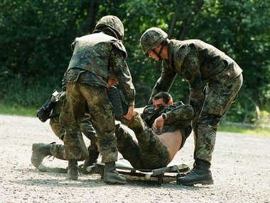 Folge psychischer Verletzung: »Traumatisierte Soldaten«