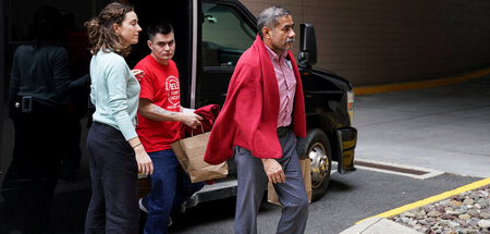 Willkommen im Exil: Die ausgewiesenen Nicaraguaner werden auf de...