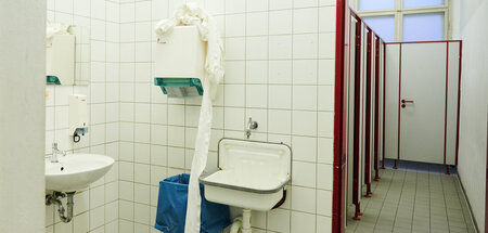 Vorzeigetoilette der Privatisierungsbefürworter