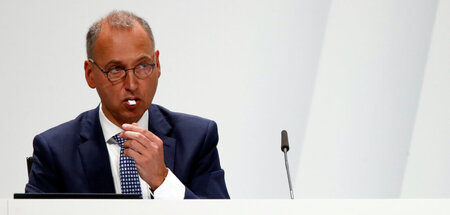 Der amtierende Konzernchef Werner Baumann wird vorzeitig abgelös...