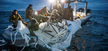 Viel Luft um nichts: US-Armee birgt Reste eines chinesischen Höh...