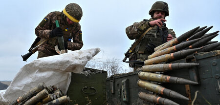 Der Munitionsverbrauch der Ukraine übersteigt alle Produktionska...