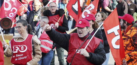 Mehr als 10.000 protestierten am Donnerstag im südlichen Bayonne