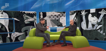 Vor diesem Hintergrund sprachen Christoph Süß und Gast Leonid Wo...