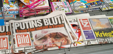 Der russische Präsident ist seit einem Jahr das liebste Feindbil...