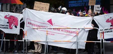 Keine Alternative: Protest gegen den antifeministischen »1.000-K... Keine Alternative: Protest gegen den antifeministischen »1.000-K...