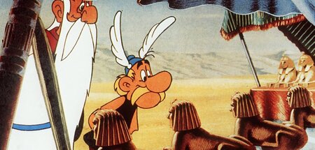Ein Faible für Nasen: Miraculix und Asterix in einer altägyptisc...