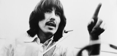 Vorübergehend der erfolgreichste Solo-Beatle: George Harrison im...