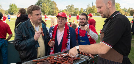 Wurst geht auch immer: Dorfpolizist Franz Eberhofer bei Rot-Weiß...