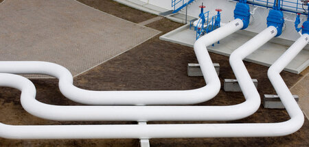 Pumpstation Adamowo: Bis Ende Februar floss durch die Pipeline »...