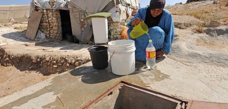 Kostbares Gut: Wasser ist in den besetzten palästinensischen Geb...