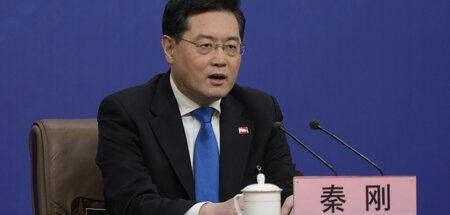 Warnt vor Eskalation durch die USA: Chinesischer Außenminister Q...