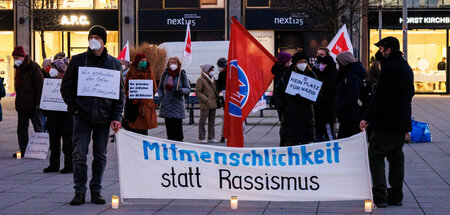 Holocaustgedenken von Gewerkschaftern und linken Verbänden (Münc...
