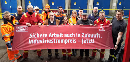 Den Beschäftigten bereitet neben den Energiepreisen auch der Pro...