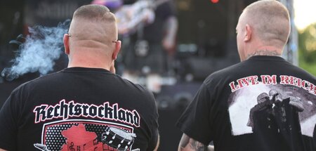 Auch Forschungsgegenstand: Rechtsrockfestival »Schild und Schwer...