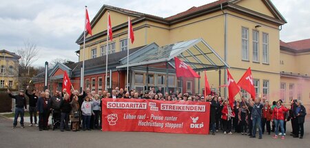 Teilnehmer des Parteitages in Gotha Teilnehmer des Parteitages in Gotha