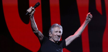 Roger Waters während eines Konzerts seiner laufenden »This Is No...