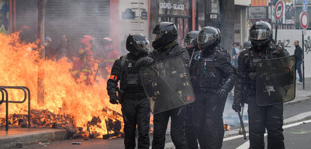 Revolutionärer Alltag in Frankreich (Paris, 23.3.2023)