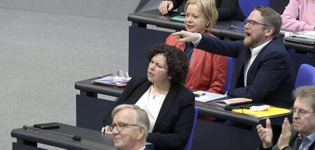 Dietmar Bartsch, Amira Mohamed Ali, Gesine Lötzsch und Jan Korte...