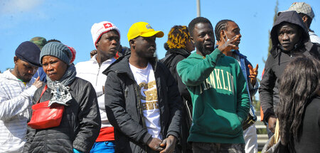 Sollen weg: Frauen und Männer aus Côte d’Ivoire müssen wegen ihr...