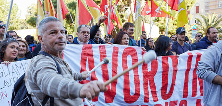 Widerstand gegen den sozialen Kahlschlag: Demonstration in der s...