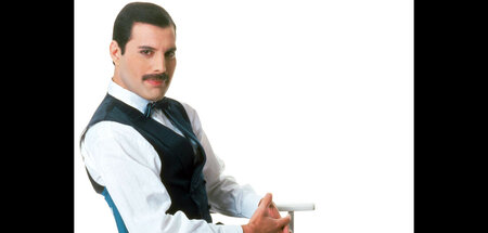 Konnte auch auf seriös machen: Freddie Mercury