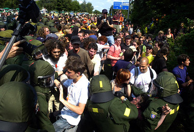Stau auf der A66: Für mehrere Stunden blockierten hunderte Stude...