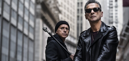 Träume vom großen Abgang: Martin Gore (l.) und Dave Gahan Träume vom großen Abgang: Martin Gore (l.) und Dave Gahan