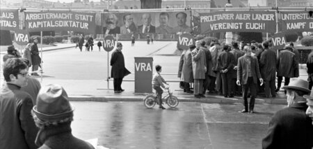 Veranstaltung der maoistischen »Vereinigung revolutionärer Arbei...