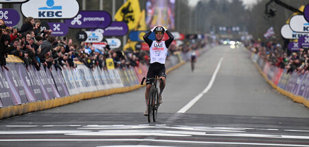 Lässt sich nicht beirren: Tadej Pogacar